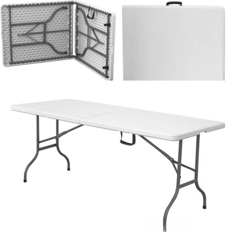 Outdoor Furniture Rental For Party - Tavolo pieghevole da esterno in plastica