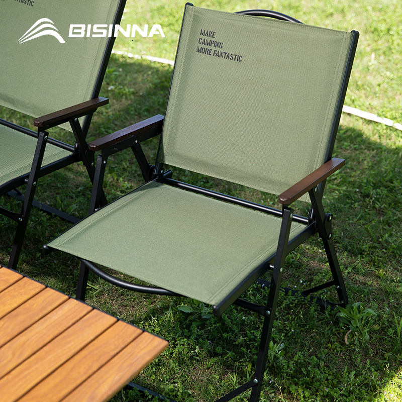 Outdoor Furniture Rocking Chair - BISINNA Sedia da campeggio pieghevole per