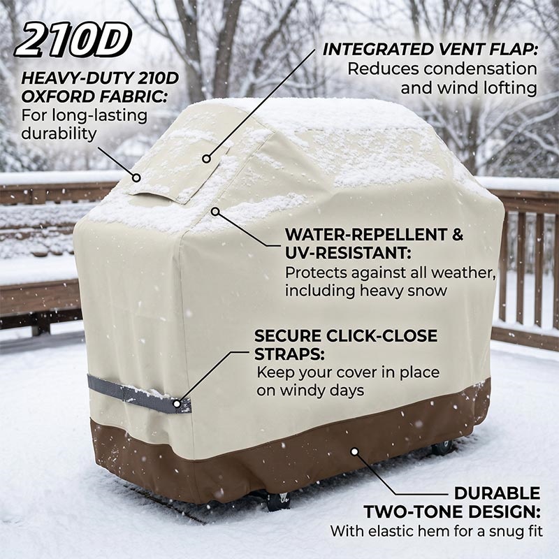 Outdoor Furniture Used - Copertura per barbecue a gas 210D
