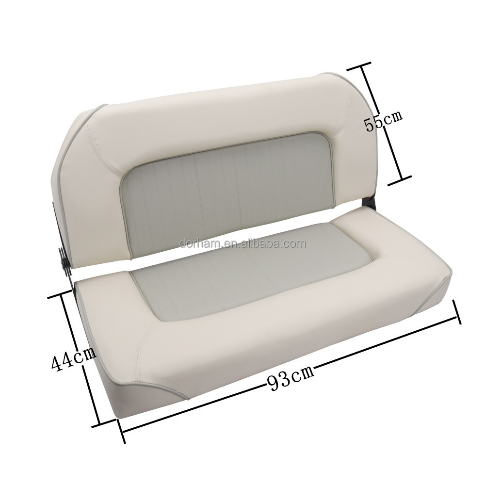Outdoor Furniture Used - Sedile Doppio Pieghevole Marino con Schienale