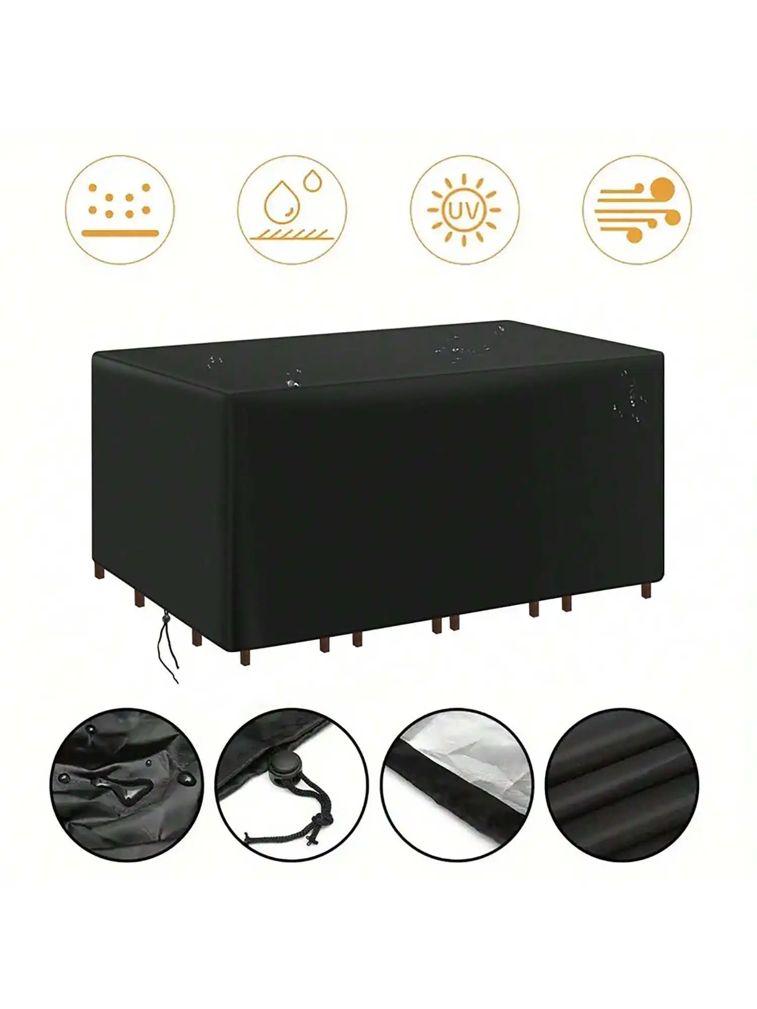 Outdoor Furniture Cover Waterproof - Rivestimento antipolvere impermeabile per mobili da