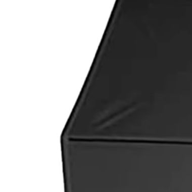 Outdoor Furniture Cover Waterproof - Copertura antipolvere impermeabile nera in tessuto