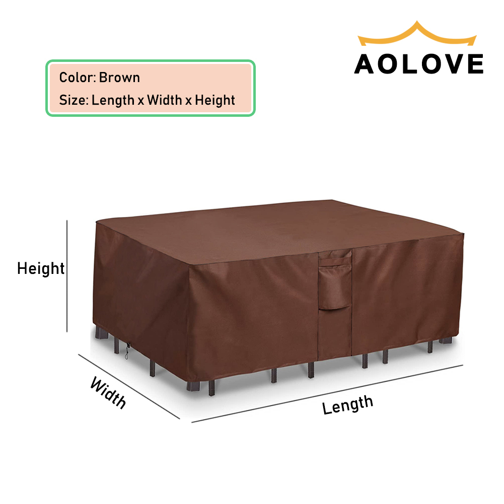 Marrone 420D HEAVY DUTY Copert - Outdoor Furniture Used recensione e prezzo