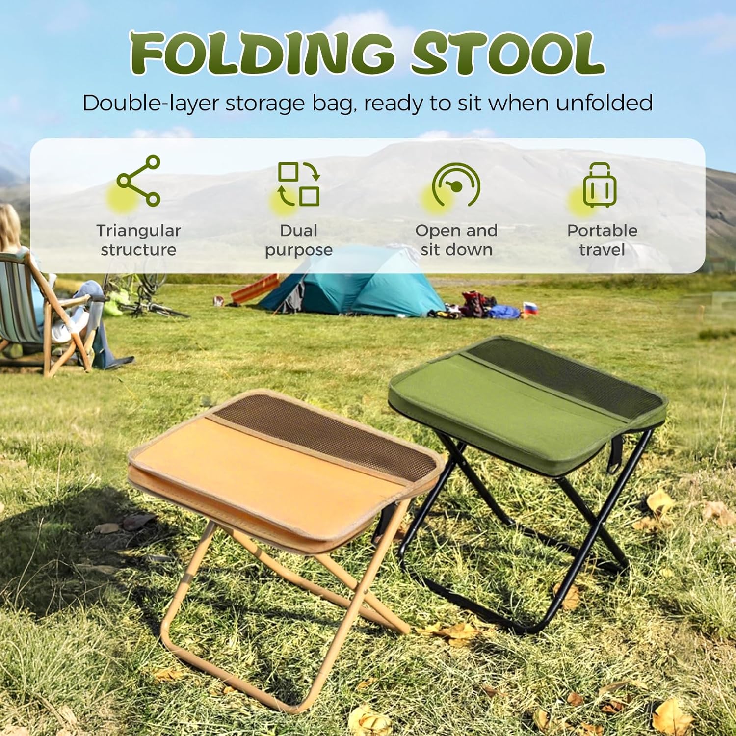 Sedia da Campeggio Pieghevole  - Outdoor Furniture Rocking Chair recensione e prezzo