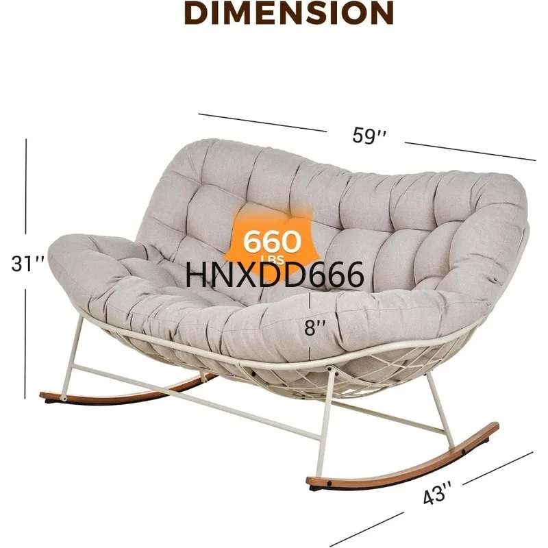 Sedia a dondolo da esterno ove - Outdoor Furniture Rocking Chair recensione e prezzo