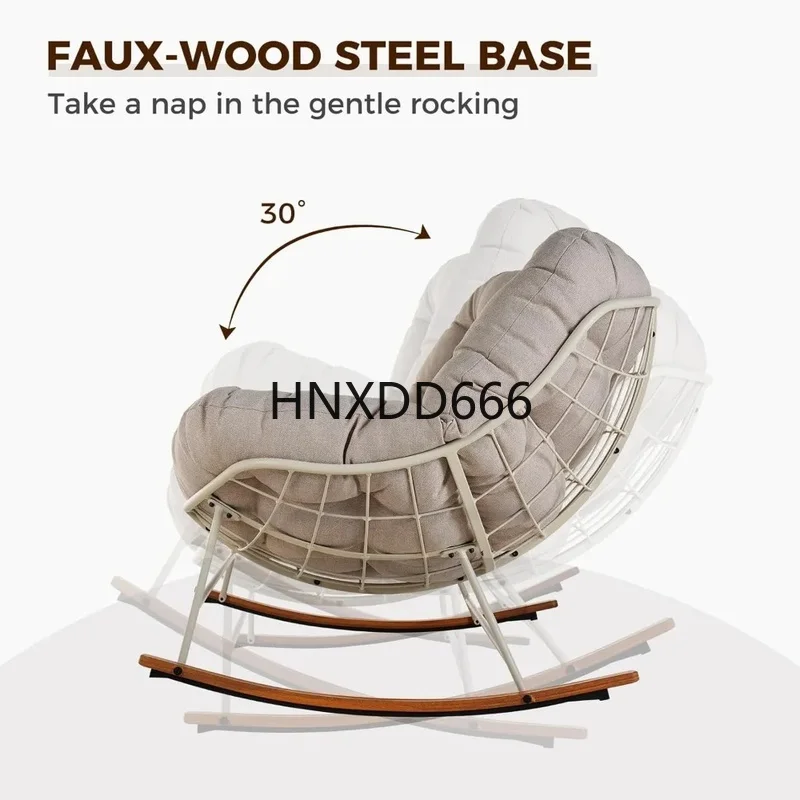 Sedia a dondolo da esterno ove - Outdoor Furniture Rocking Chair recensione e prezzo