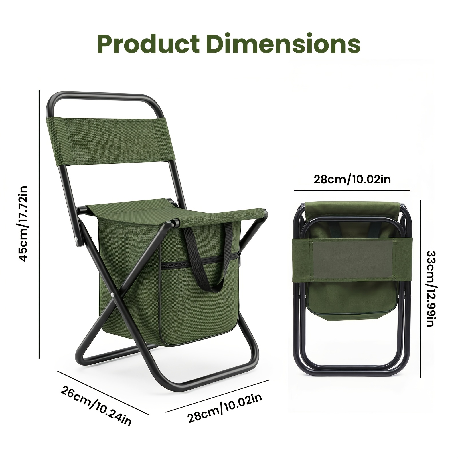 Sedia da campeggio 2 in 1 con  - Outdoor Furniture Rocking Chair recensione e prezzo