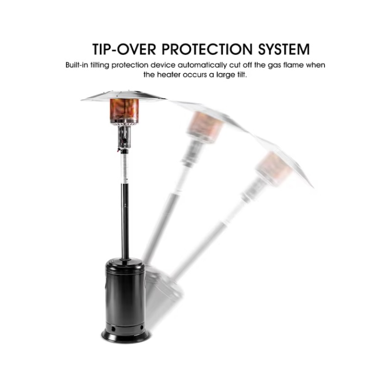 Riscaldatori da esterno con ru - Patio Heater Standing recensione e prezzo