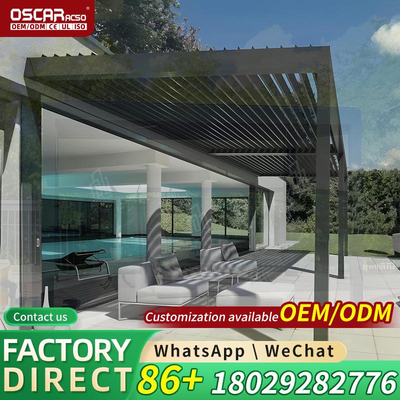 Pergola in Alluminio con Lamel - Outdoor Furniture Prices recensione e prezzo