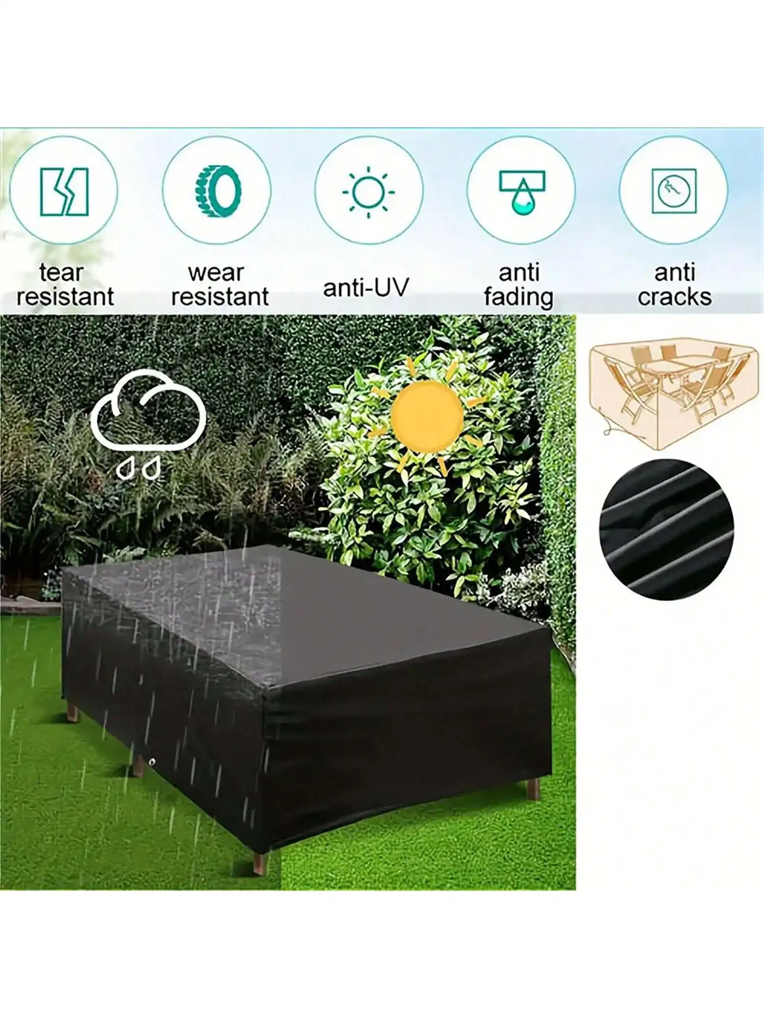 Rivestimento antipolvere imper - Outdoor Furniture Cover Waterproof recensione e prezzo