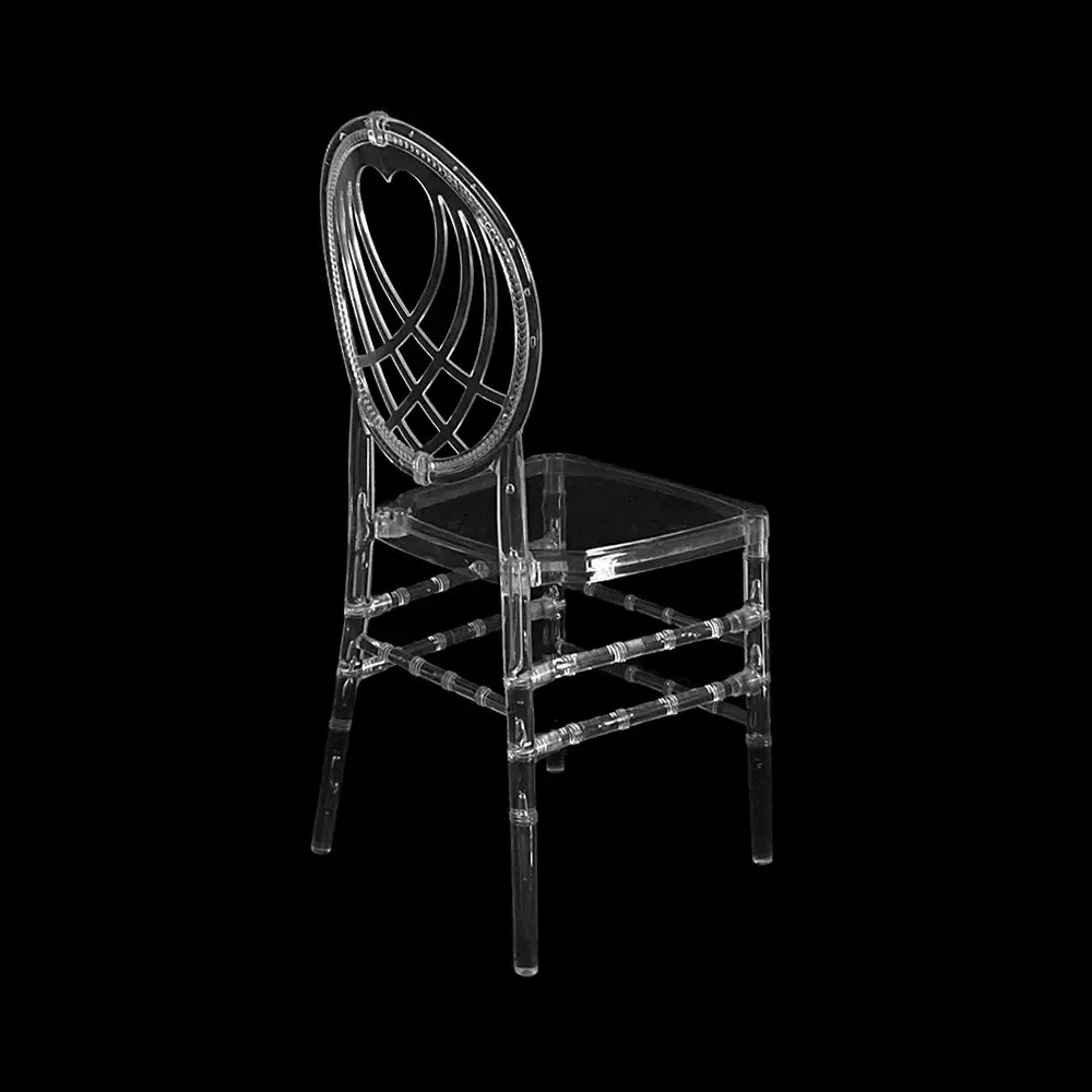 Sedia Trasparente in Cristallo - Outdoor Furniture Rental For Party recensione e prezzo
